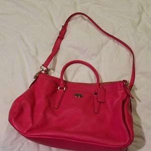 Hot Pink Coach Purse